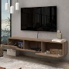 HomeStock Floating TV Stand, TV Stand up to 75 inch TV, Floating TV Stand Wall Mounted, Floating Entertainment Center, TV Stands for Living Room - 3 of 4