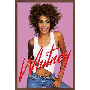 Trends International Whitney Houston - Jeans Framed Wall Poster Prints - 1 of 4