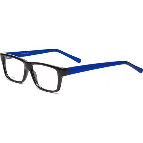 Soho 1017 Designer Plastic Eye Glasses Frame In Black Matte Blue demo Lens 140mm Frame 52mm Lens Width Target