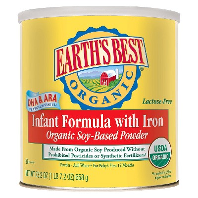 earth's best organic formula target