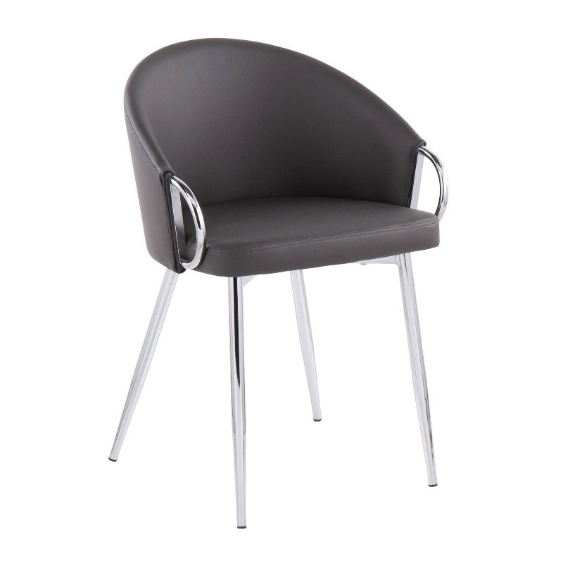 Claire Contemporary and Glam Dining Chair - LumiSource, 1 of 18