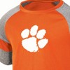 NCAA Clemson Tigers Boys' Gray Poly T-Shirt - 3 of 3
