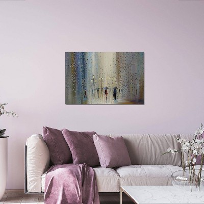 Under A Rainy Sky Giclée Canvas Landscape Wall Art