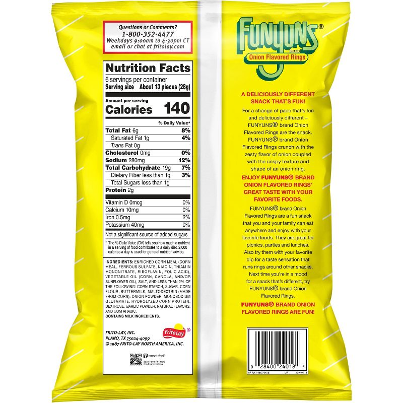 Funyuns Onion Flavored Rings - 6oz, 3 of 7