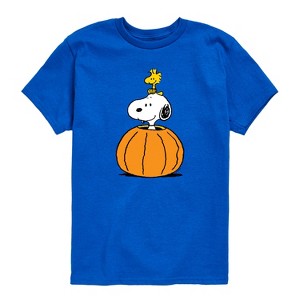 Boys' - Peanuts - Snoopy Woodstock Pumpkin - 1 of 4