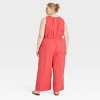 Women's Gauzy Tie-Waist Jumpsuit - Universal Thread™ - 2 of 3