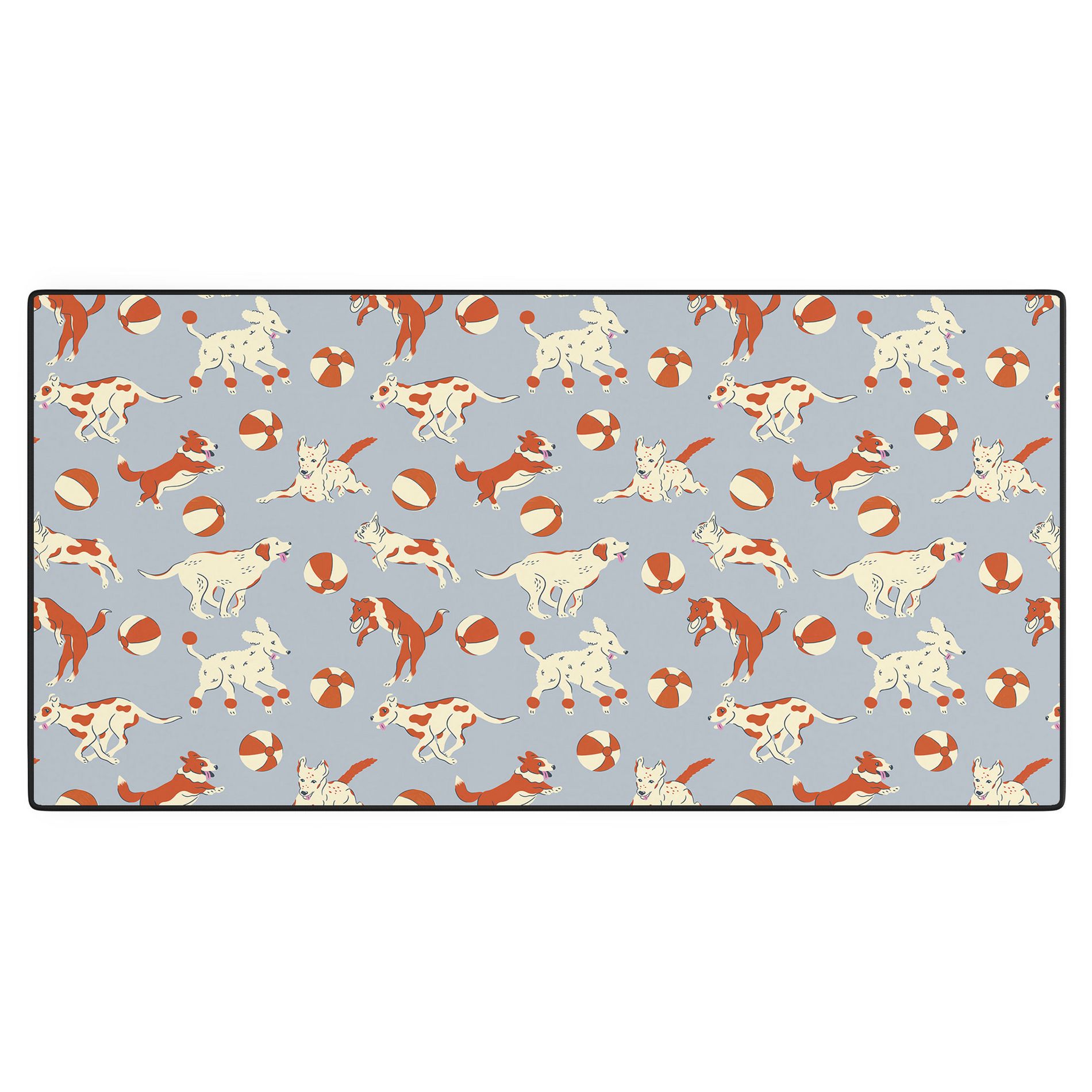 carriecantwell Dog Days Desk Mat