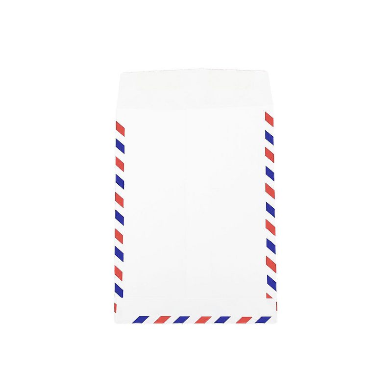 JAM Paper 9 x 12 Airmail Open End Catalog Envelopes White 1430744, 3 of 4