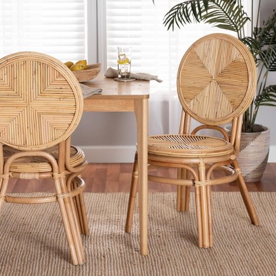 Bali Pari Carita Rattan Dining Chair Natural Brown Target