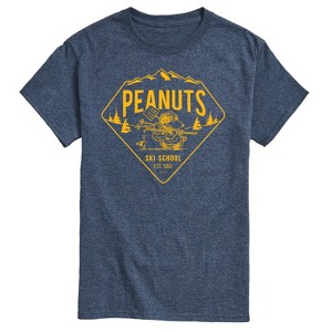 Men's - Peanuts - Ski School Short Sleeve Graphic T-Shirt - 1 of 4