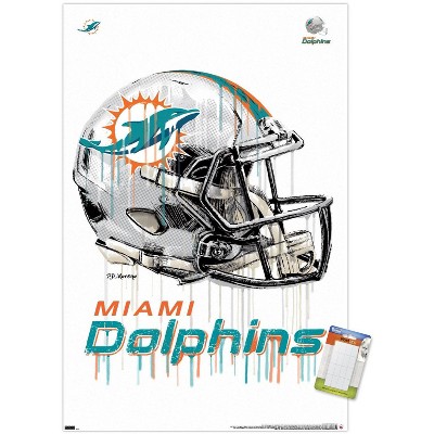 Trends International Nfl Miami Dolphins - Tyreek Hill Feature Series 23  Unframed Wall Poster Print White Mounts Bundle 22.375 X 34 : Target