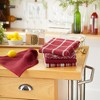 Design Imports Wine Asst Dishtowel & Dishcloth Set/5 - 4 of 4