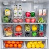 Smart Design Set of 18 Clear Refrigerator & Freezer Organization Bins - 3 of 4