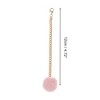 Unique Bargains Furry Ball Cup Chain Water Cup Pendant 1 Pc - 2 of 4