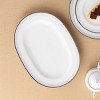 Noritake Silver Colonnade Oval Platter - 3 of 4