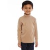 Leveret Kids Solid Neutral Color Turtleneck - image 2 of 2