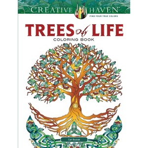 Creative Haven Trees of Life Coloring Book - (Adult Coloring Books: World & Travel) by  Cari Buziak (Paperback) - 1 of 1
