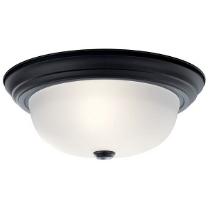 Kichler Lighting 2 - Light Flush Mount in  Black - 1 of 1