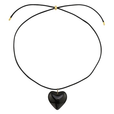 Glass Heart Necklace