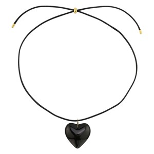 Glass Heart Necklace - 1 of 3