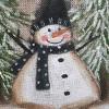 48" Snowman and Pines Tree Skirt - National Tree Company - 3 of 4