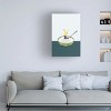 Canvas Wall Art - Maarten Leon 'Yoga In My Yogurt' Wall Art for Living Room, Bedroom, or Office Décor by Trademark Fine Art - 3 of 4