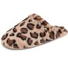 Jessica Simpson Women's Indoor/Outdoor Plush Bejeweled Slip-On Scuff Slippers - 2 of 4