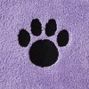 Bone Dry Embroidered Microfiber Pet Towel, Set 3 Piece, Lavender, Small - 2 of 4