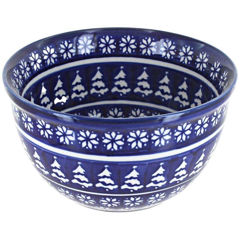 Blue Rose Polish Pottery 984 Zaklady Small Mixing Bowl, 1 of 2