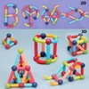 74pcs STEM Magnetic Toy: Educational Building Blocks,Safe and durable, suitable for various scenarios - 2 of 4