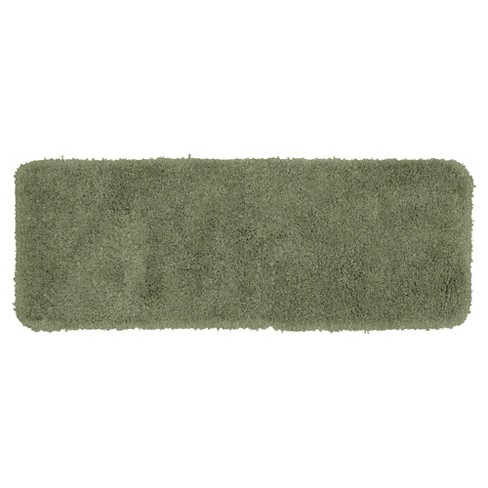 Serendipity Solid Shaggy Washable Nylon Bath Rug - Garland : Target