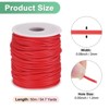 Unique Bargains Hollow Pipe Tubing Rubber Cord Silicone Stretchy Durable Elastic Beading Cord 1 Pc - 3 of 4