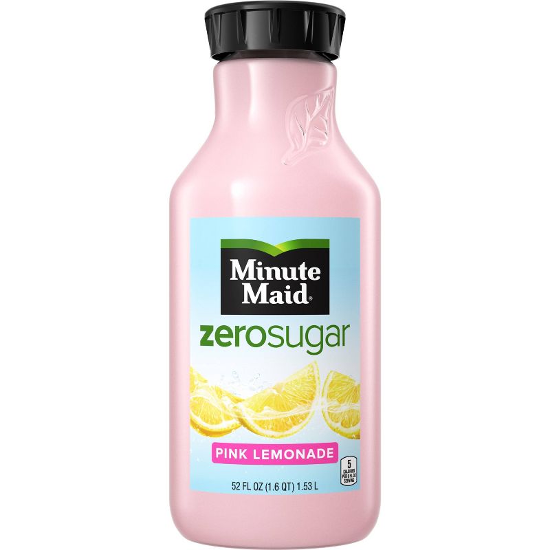 Minute Maid Zero Sugar Strawberry Lemonade - 52oz, 1 of 7