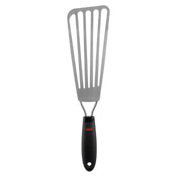 OXO Good Grips 12 High Heat Gray Silicone Solid Turner / Spatula 11282400