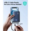 INIU Pocket Power 20000 mAh PD 20W Fast Charging Power Bank with Built-in USB-C Cable - Black - 4 of 4