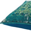 Mark & Day Untersiebenbrunn Global Teal Throw Pillow - 3 of 4