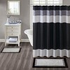ChicFurnit Bath Rug and Mat Cotton Tufted Bathroom Mat with Medium Pile for Absorbency and Comfort, Black, 20"*30"*0.5" - 2 of 4