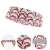 Unique Bargains Flexible Sport Headband Pink Red 1 Pc - 3 of 4