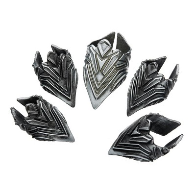 SalesOne International, LLC Marvel Black Panther Metal Adult Costume Claw Tips - 5-Pack