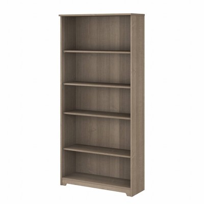 66.3" Cabot Tall 5 Shelf Bookcase Ash Gray - Bush Furniture