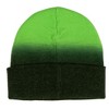 Wicked Cuff Beanie, Ombre with Embroidered Wicked Logo, Black & Green - 2 of 2