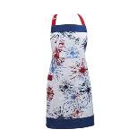 35x28 Two Pocket Front Crossback Linen Cooking Apron Gray - Saro  Lifestyle : Target