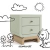 Storkcraft Santorini 2 Drawer Nightstand - 4 of 4