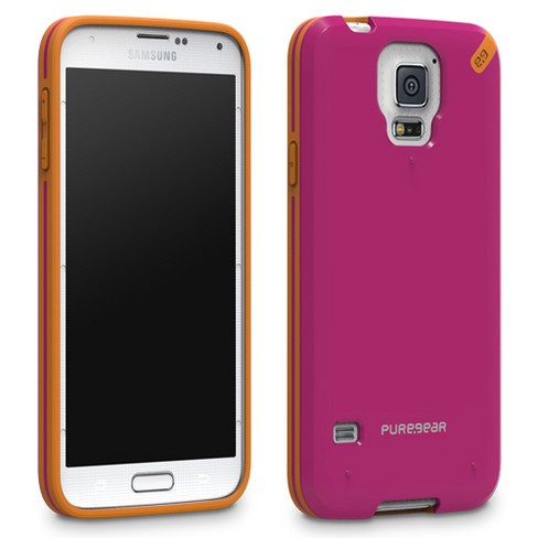 Samsung Galaxy S5 Puregear Slim Shell Case sunset Pink Target