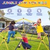 10FT Climbing Dome, Outdoor Jungle Gym with Hammock and Swing - 4 of 4