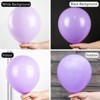PartyWoo Balloons Lavender Light Pastel Lilac 12 Inch 50 pcs - 2 of 4