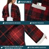 PAVILIA Wearable Blanket with Sleeves for Women Men Adults, Warm Soft Plush Snuggle Pocket Sleeved TV Throw - 3 of 4