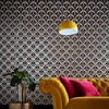 Beau Gatsby Black and Rose Gold Geometric Paste the Wall Wallpaper - 2 of 4