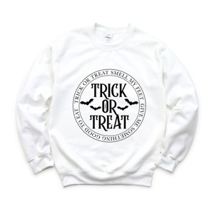 Simply Sage Market Trick Or Treat Circle Sweatshirt - 1 of 4