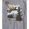 Men's - Instant Message - Hawk Outdoor Nature Scene Short Sleeve Graphic T-Shirt - image 2 of 4